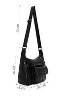 Women's Black Long Strap Crossbody Bag | Derimod