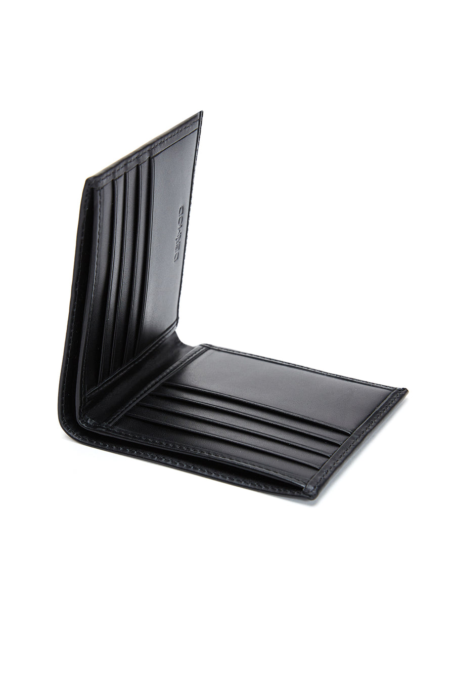 Men's Black Leather Casual Wallet
