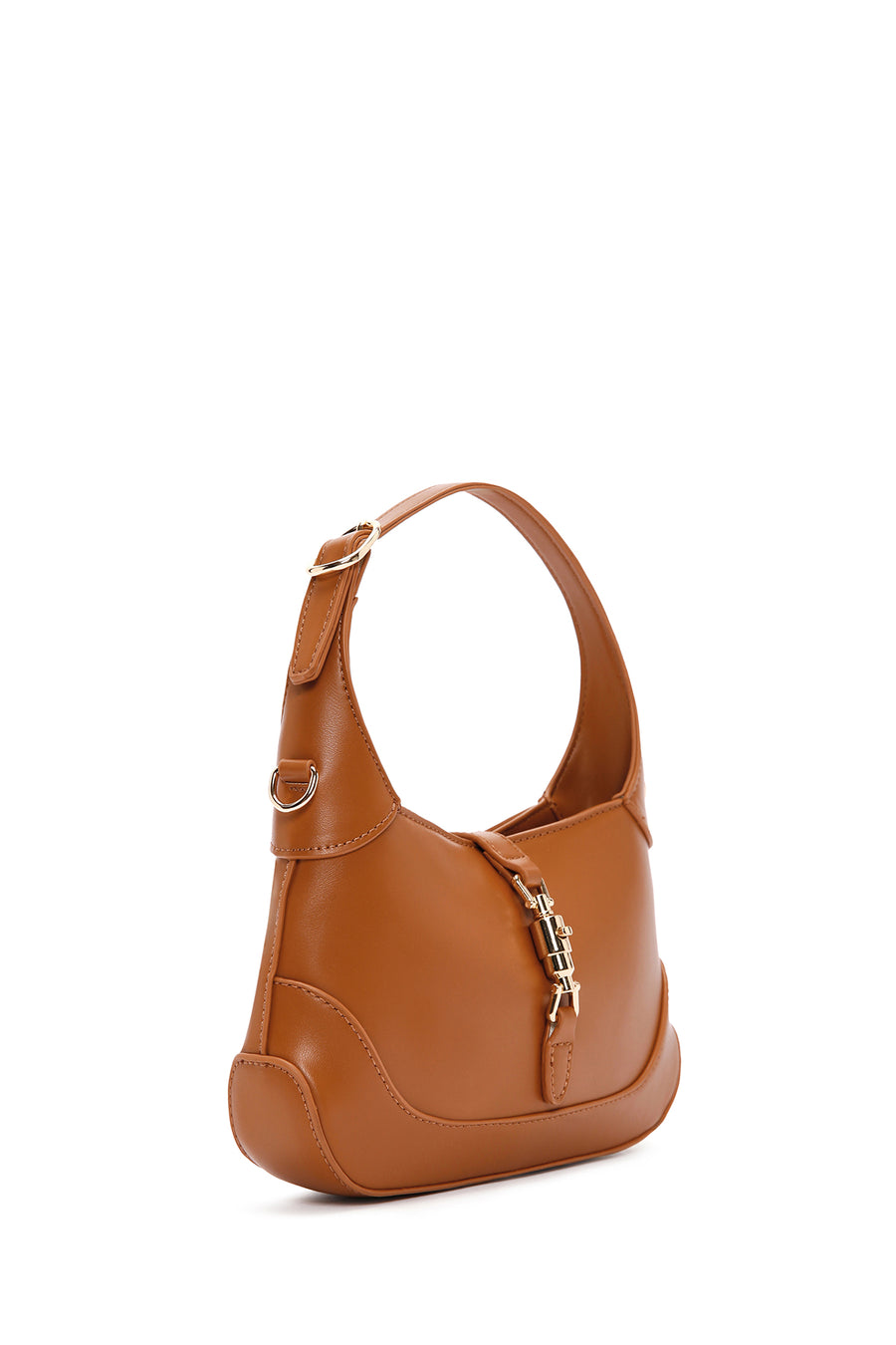 Women's Tan Long Strap Shoulder Bag