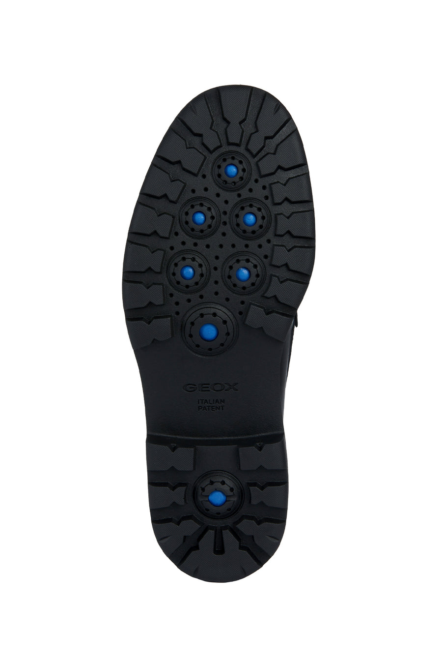 Geox Erkek Siyah Spherica Ec7 Deri Klasik Loafer