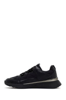 Women's Black Thick Soled Sneaker | Derimod