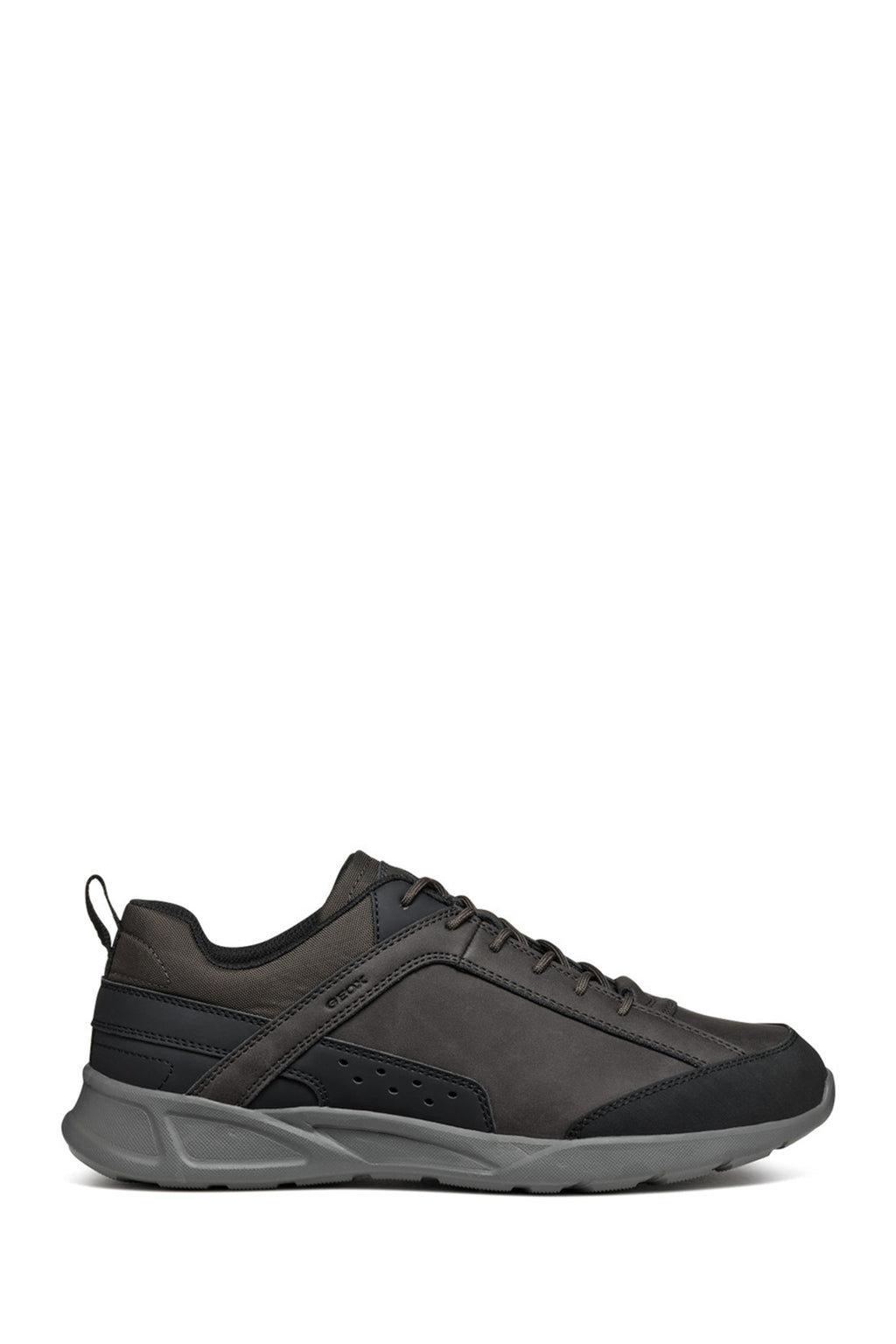 Geox Erkek Kahverengi Nebula Bağcıklı Kumaş Sneaker