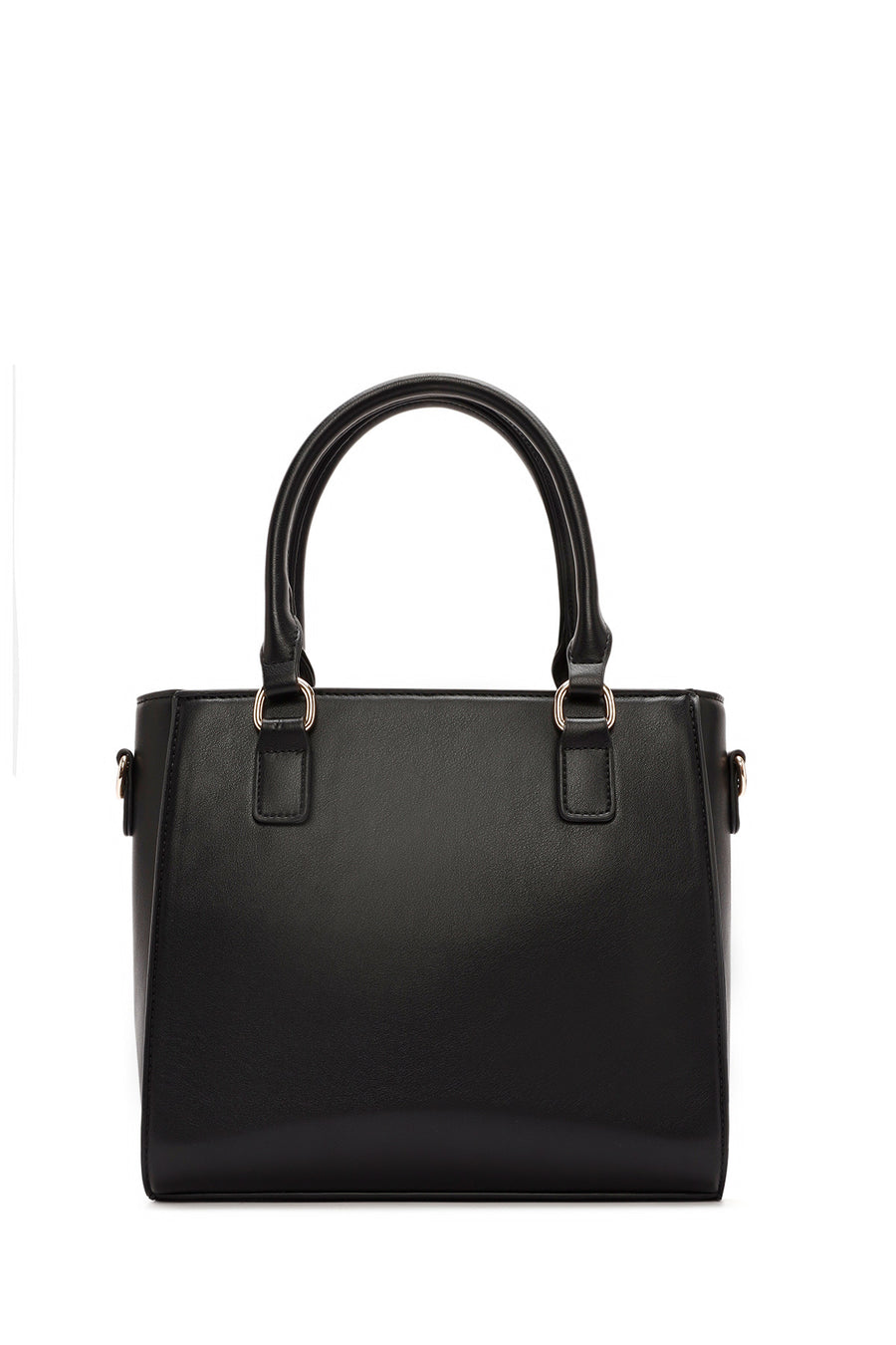 Women's Black Long Strap Shoulder Bag