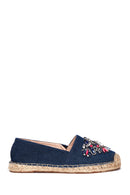 Kadın Mavi Taşlı Espadril | Derimod