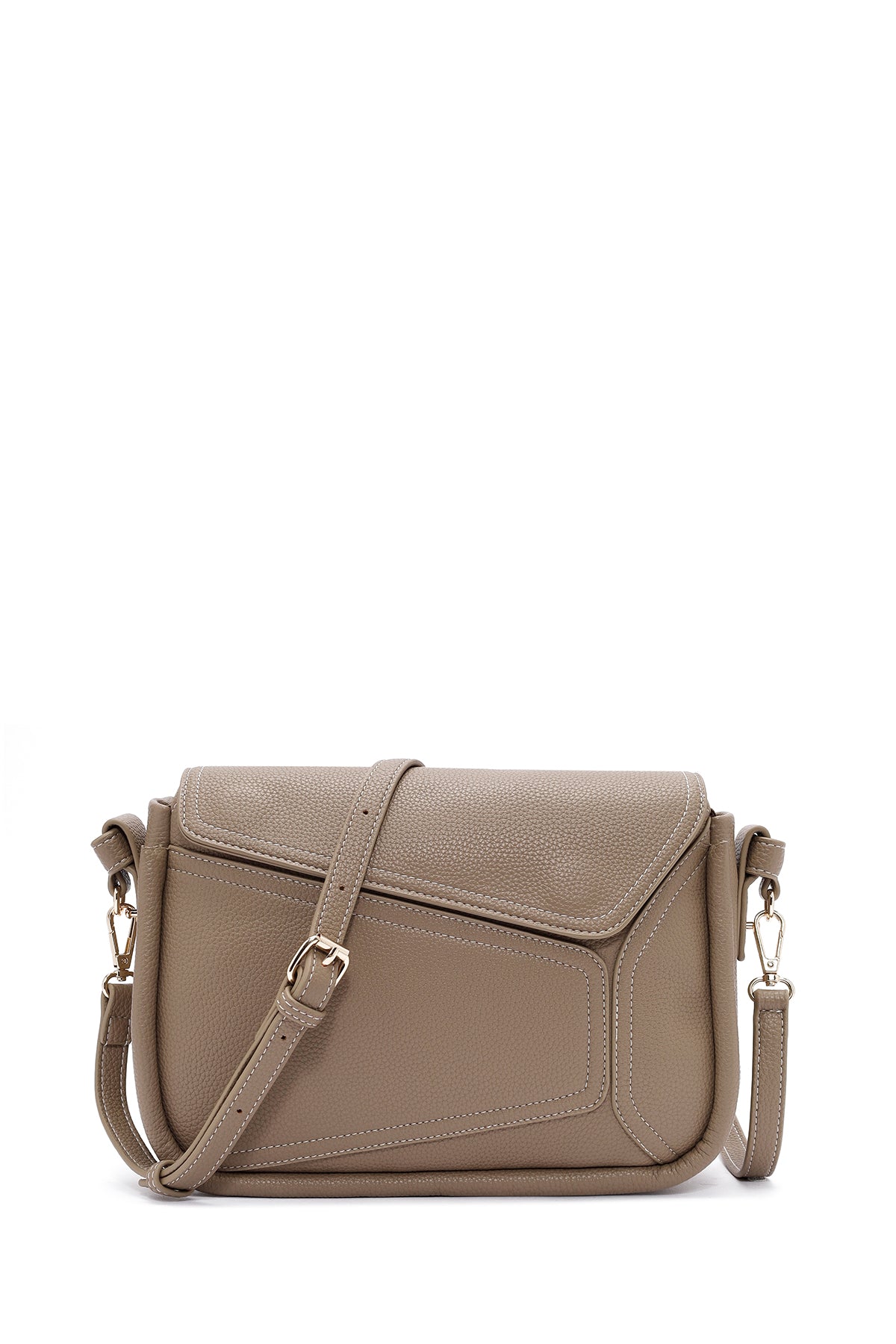 Women's Beige Long Strap Crossbody Bag 24WBD2731FT | Derimod