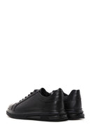 Men's Black Leather Sneaker | Derimod