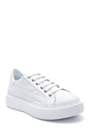 Kadın Deri Desenli Sneaker | Derimod