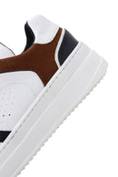 Women's White Thick Soled Sneaker | Derimod