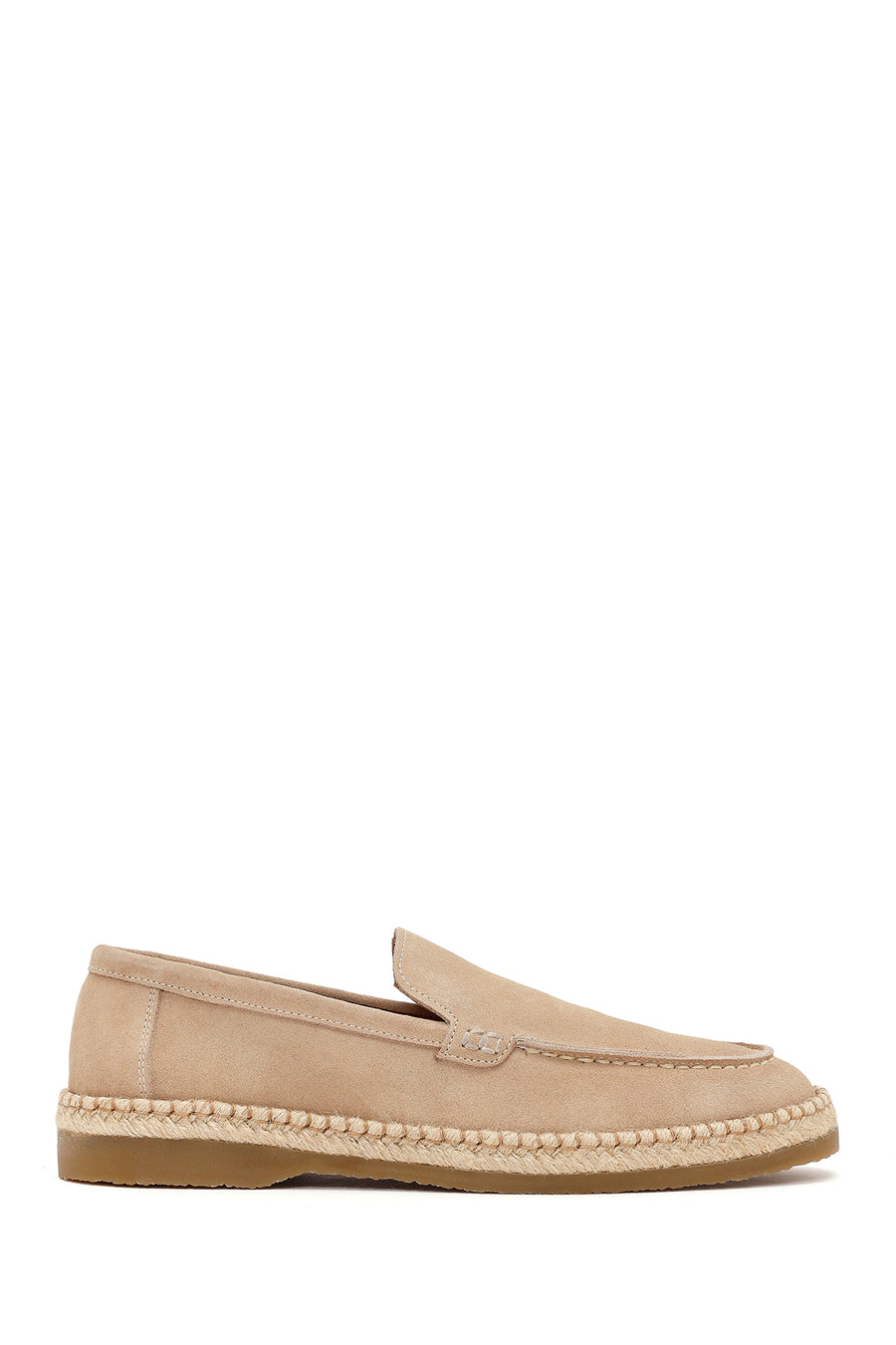 Men's Beige Suede Leather Casual Loafer 26SFD828110 | Derimod