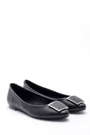 Women's Ballerinas with Buckle Detail | Derimod