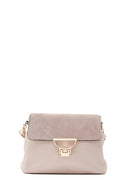 Women's Beige Long Strap Crossbody Bag | Derimod