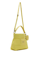 Women's Yellow Quilted Shoulder Bag | Derimod