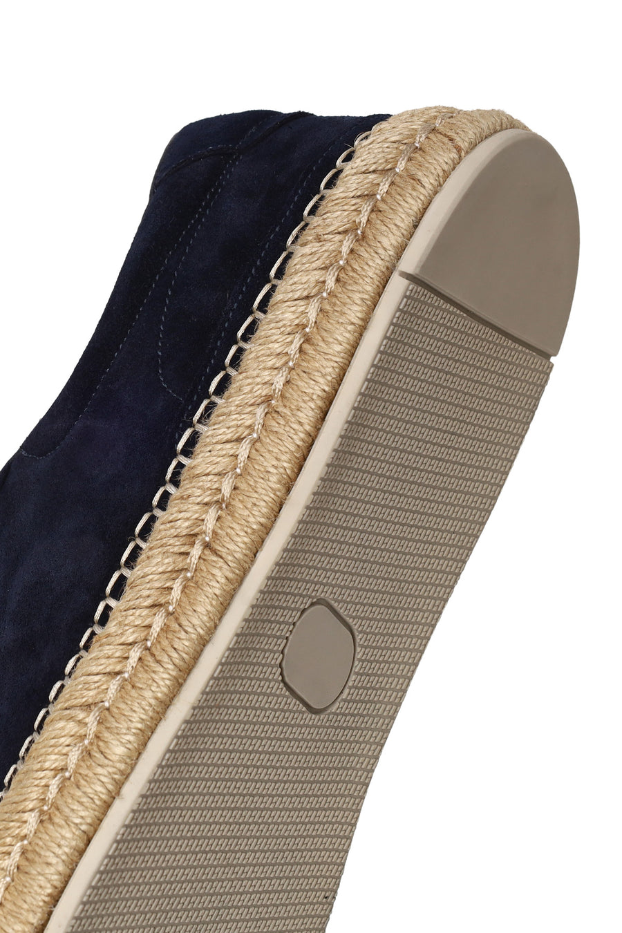 Male Navy Thick-Soled Suede Leather Sneaker