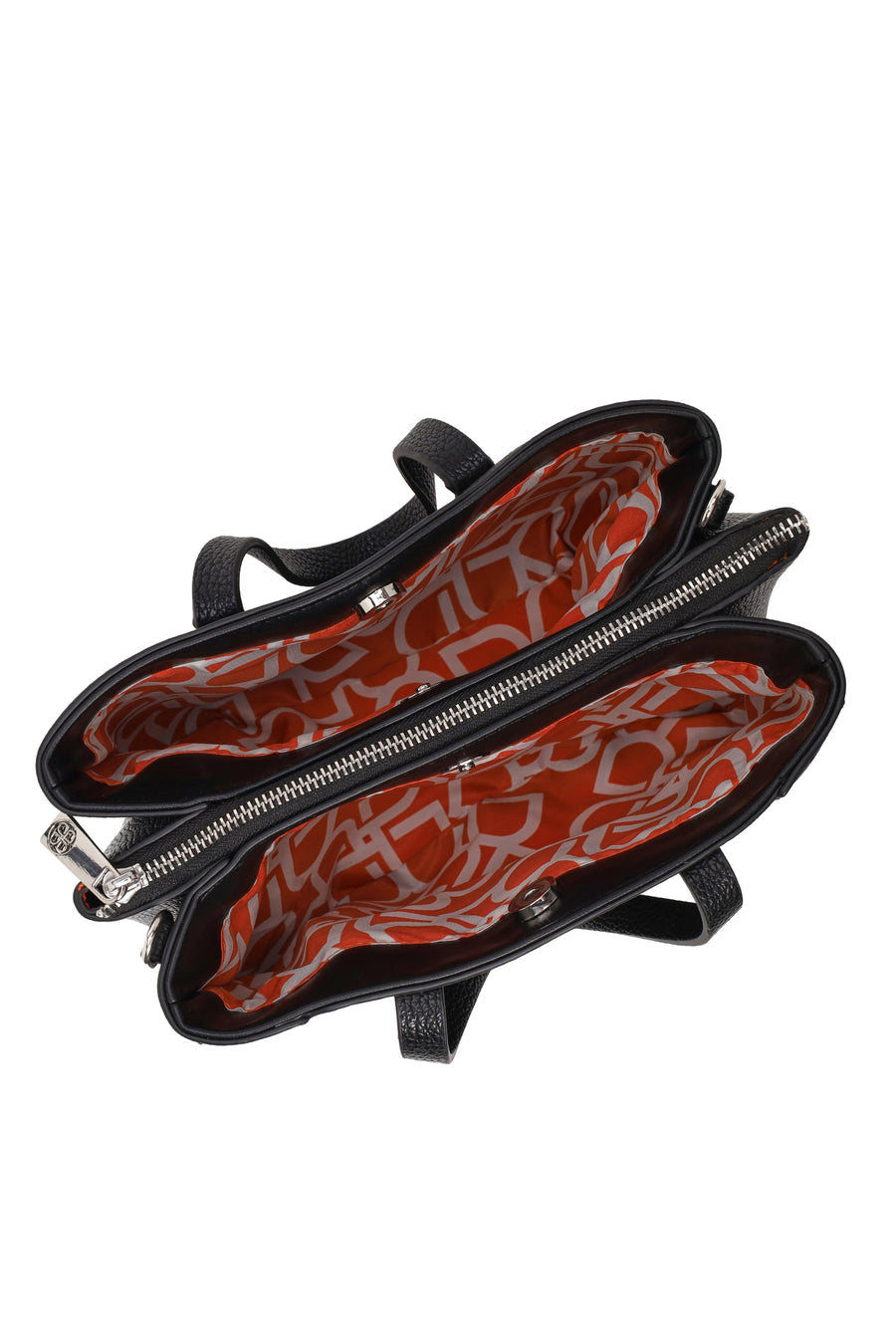 Woman Black Long-Strap Shoulder Bag