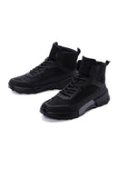 Men's Black Nubuck Leather Boots | Derimod