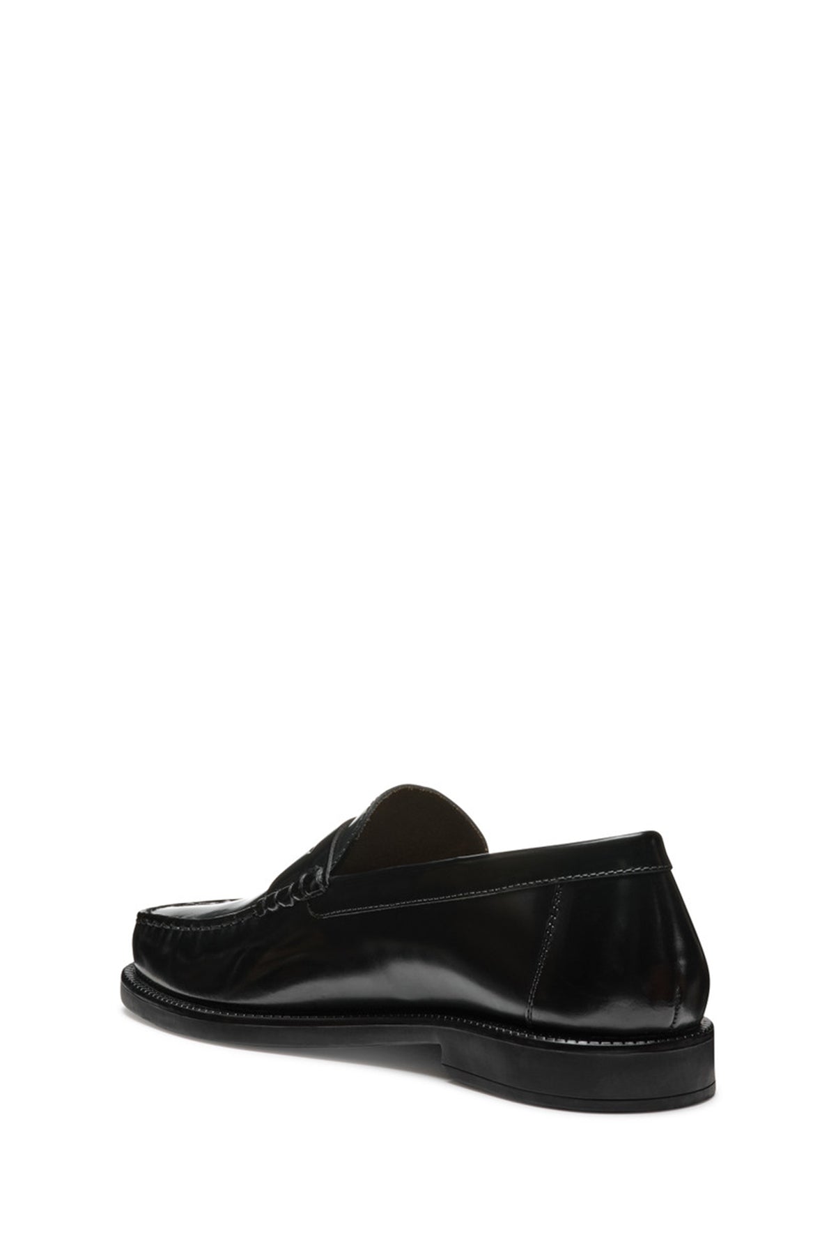 Geox Erkek Siyah U Recanati - Brushs.Lea Deri Casual Loafer