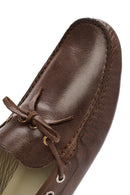 Men's Brown Leather Loafer | Derimod