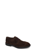 Male Brown Lace-Up Suede Casual Shoes | Derimod