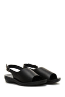 Women's Black Comfort Sandals | Derimod