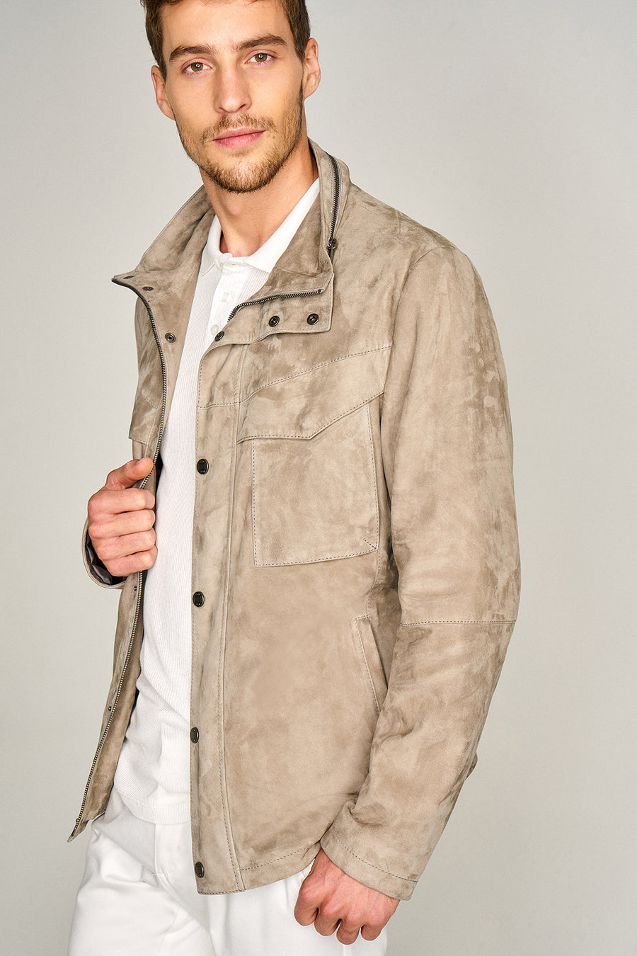 Travis Men's Leather Jacket