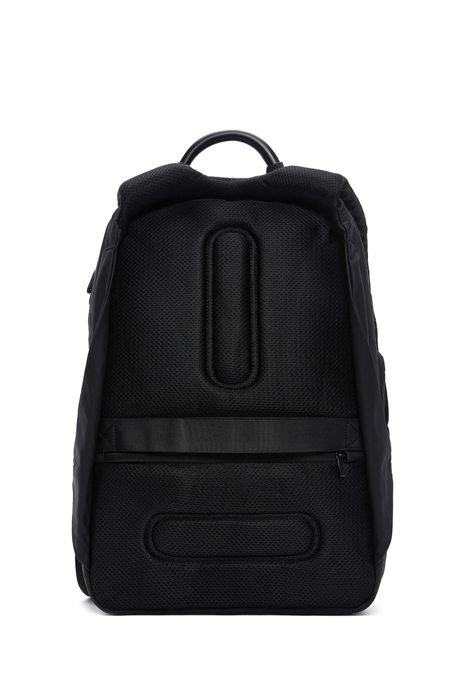 D-Pack Unisex Black Technological Fabric Backpack