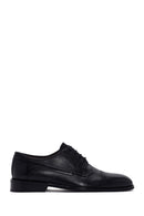 Men's Black Laced Leather Classic Shoes | Derimod