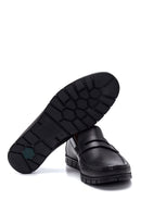 Erkek Deri Delikli Casual Loafer | Derimod
