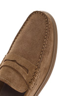 Derimod Fly Men's Mink Suede Leather Casual Loafer | Derimod