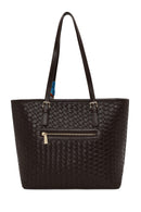 Woman Brown Knitted Shoulder Bag | Derimod