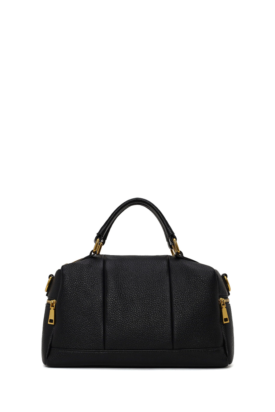 Woman Black Long-Strap Shoulder Bag