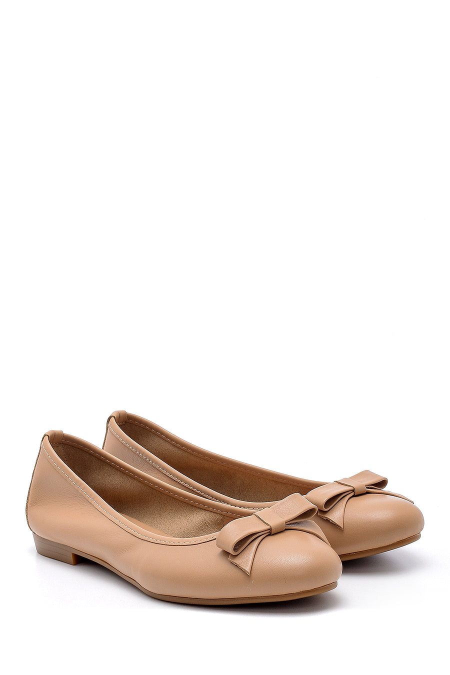 Women's Leather Ballerinas