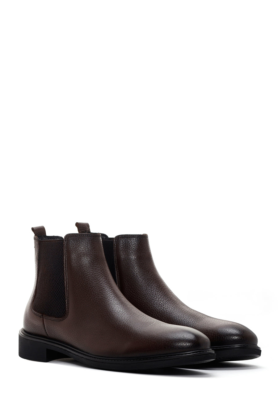 Men's Brown Leather Chelsea Boots