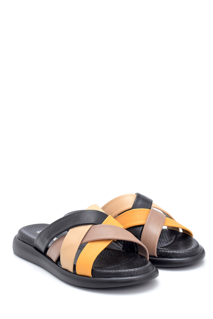 Women's Leather Slippers