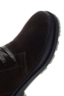 Camper Men's Dark Gray Brutus Trek Michelin Nubuck Leather Casual Shoes | Derimod