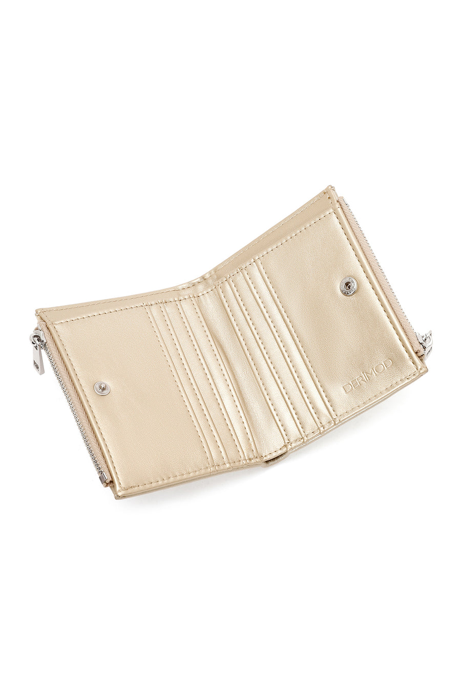 Women's Yellow Metallic Wallet