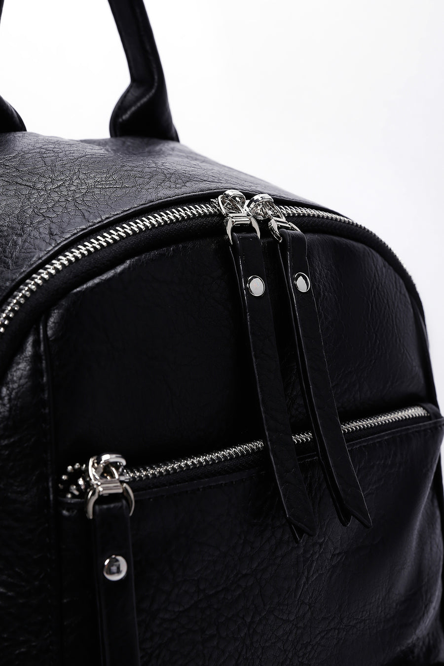 Women's Black Casual Backpack