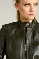 NORMA WOMEN'S LEATHER JACKET | Derimod