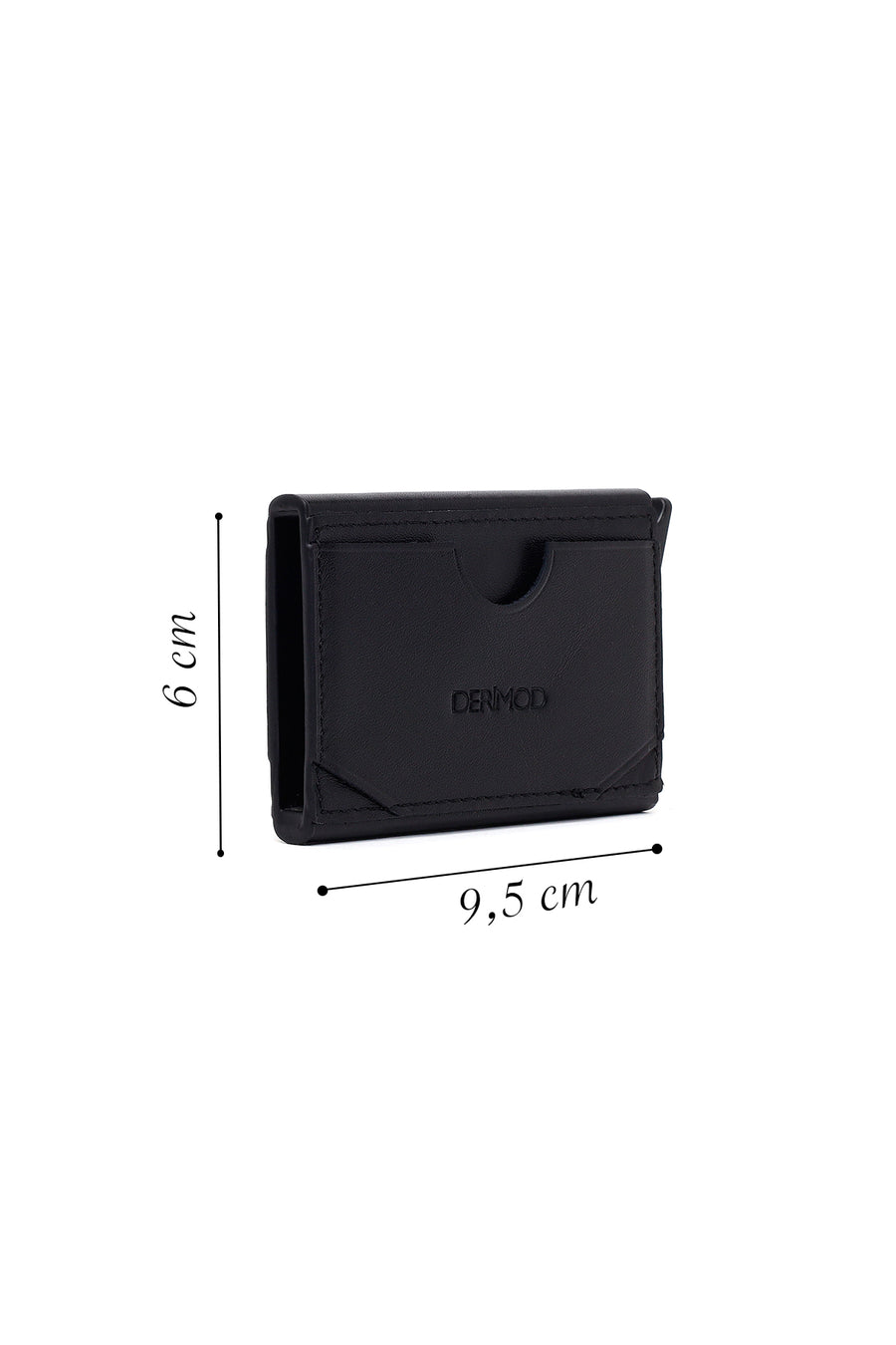 Male Black Leather Cardholder