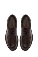 Male Brown Lace-up Leather Casual Shoes | Derimod