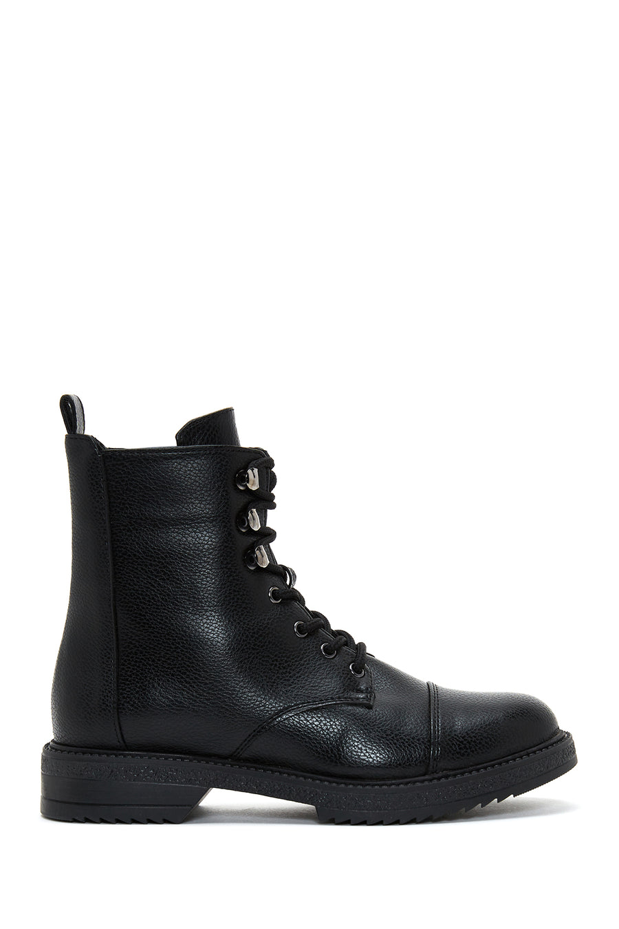 Women's Black Zippered Boots 24WFE2501FT | Derimod