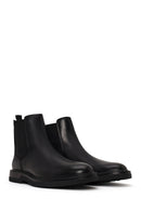 Erkek Siyah Deri Chelsea Bot | Derimod