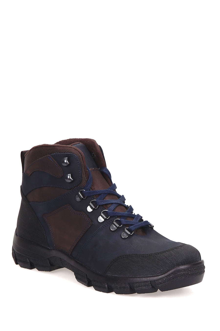 Lace-Up Men's Leather Boots