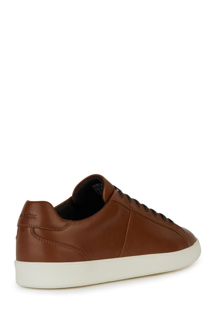 Geox Men's Brown Regio Lace-up Leather Sneaker