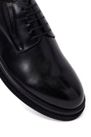 Male Black Lace-Up Leather Casual Shoes | Derimod