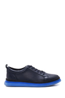 Erkek Deri Delikli Sneaker | Derimod