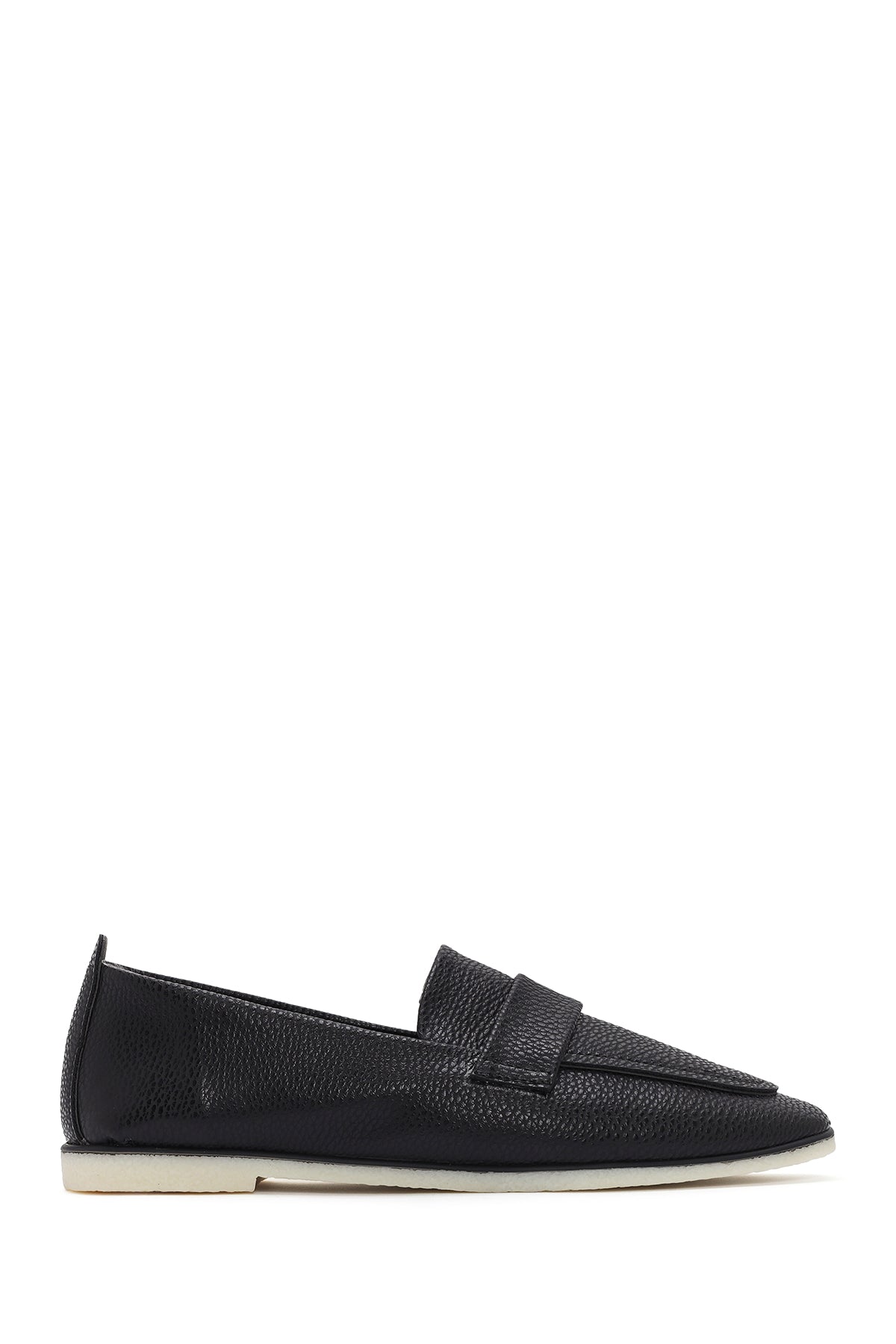 Women's Black Masculine Loafer 24SFE4026FT | Derimod