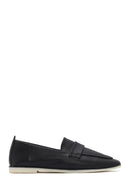 Women's Black Masculine Loafer | Derimod