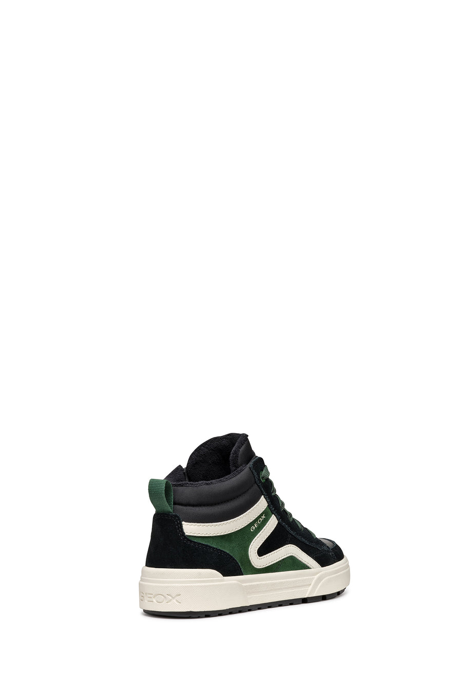 Geox Erkek Çocuk Yeşil Weemble Bağcıklı Fermuar Detaylı Bilekli Sneaker