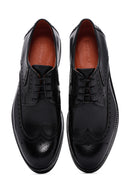 Men's Black Leather Casual Shoes | Derimod