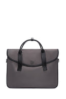 Women's Gray Long Strap Briefcase | Derimod